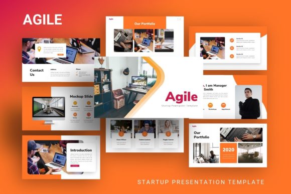 Agile Presentation Template: A Versatile Design Tool