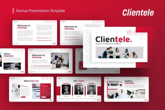 Elevating Professional Narratives with the Clientele Business Presentation Template