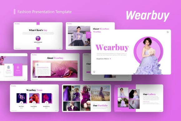 Elevating Visual Communication with the Wearbuy Fashion Presentation Template