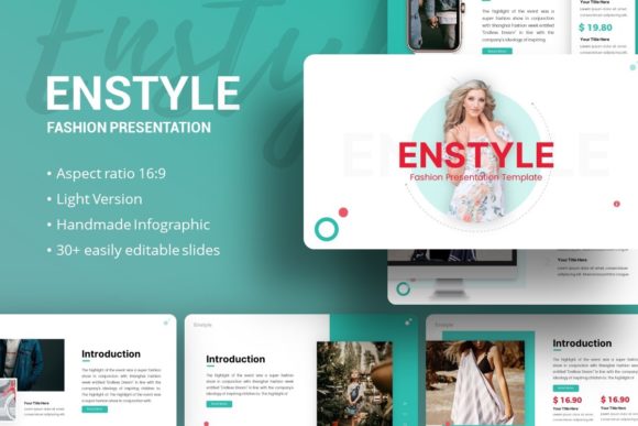 Elevating Visual Storytelling with the Enstyle Fashion Presentation Template