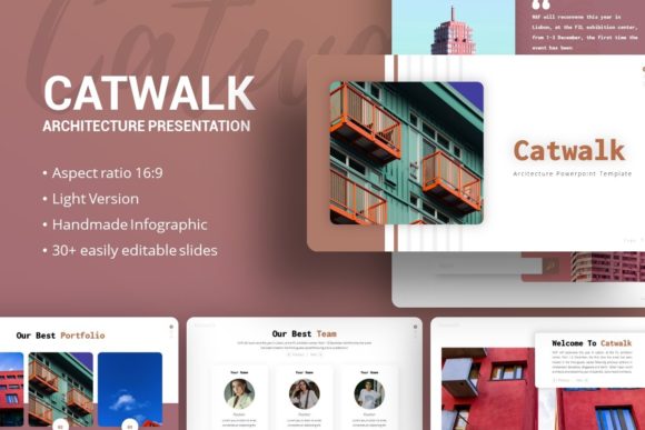 Evaluating Presentation Template - Catwalk for Professional and Creative Decks
