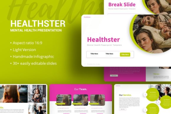 Evaluating the Healthster Presentation Template for Professional Use