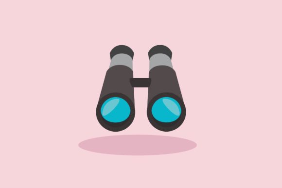 Flat Icon - Summer Binoculars: A Practical Guide to Using This Asset Effectively