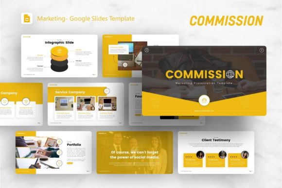 Google Slides Template - Commission: A Practical Guide