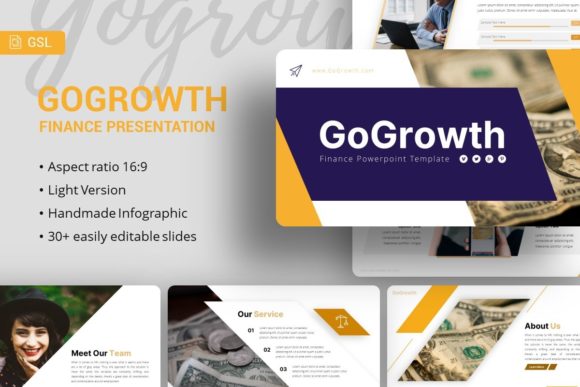 Google Slides Template - GoGrowth: Streamlining Professional Presentation Workflows