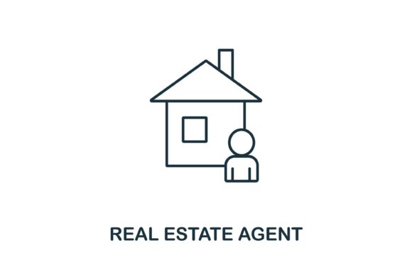 Integrating the Real Estate Agent Icon into Professional Design Workflows