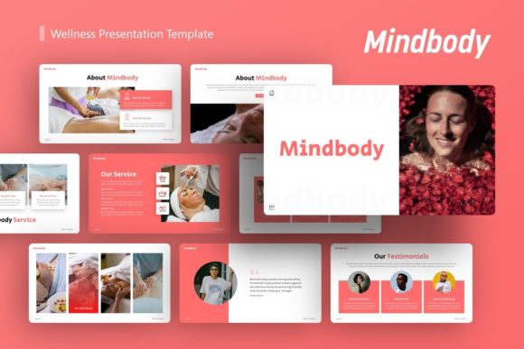 Mindbody Presentation Template for Wellness Brands