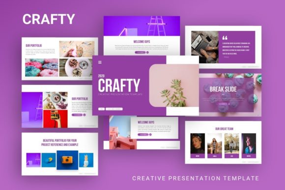 Presentation Template - Crafty: A Versatile Design Solution for Modern Storytelling