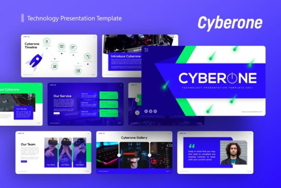 Presentation Template - Cyberone: A Practical Guide for Modern Visual Communication