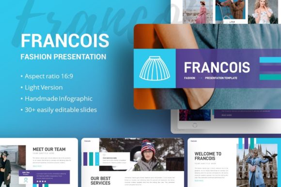 Presentation Template Francois: Modern Design Assets
