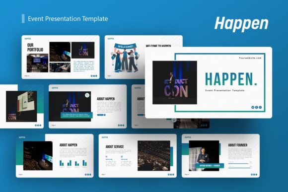 Presentation Template - Happen: A Structural Analysis for Modern Visual Communication