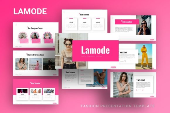 Presentation Template Lamode: A Versatile Design Solution for Modern Storytelling