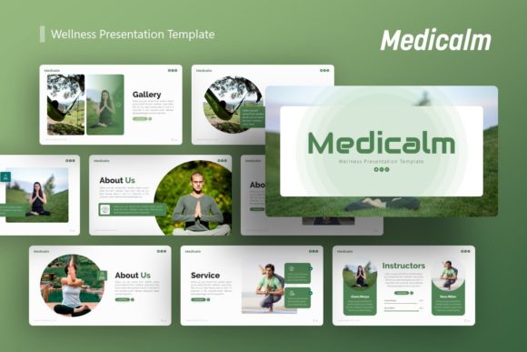 Presentation Template - Medicalm: Elevating Professional Communication in the Wellness Era