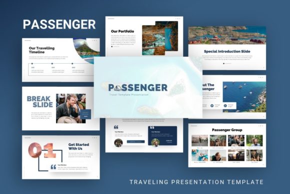 Presentation Template - Pessenger: A Versatile Design Solution for Modern Storytelling