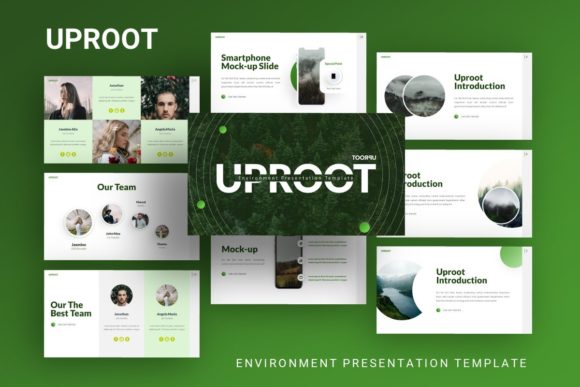 Presentation Template - Uproot: Elevating Visual Communication for Modern Professionals