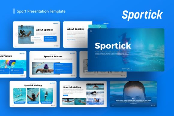 Sportick: A Versatile Sport Presentation Template